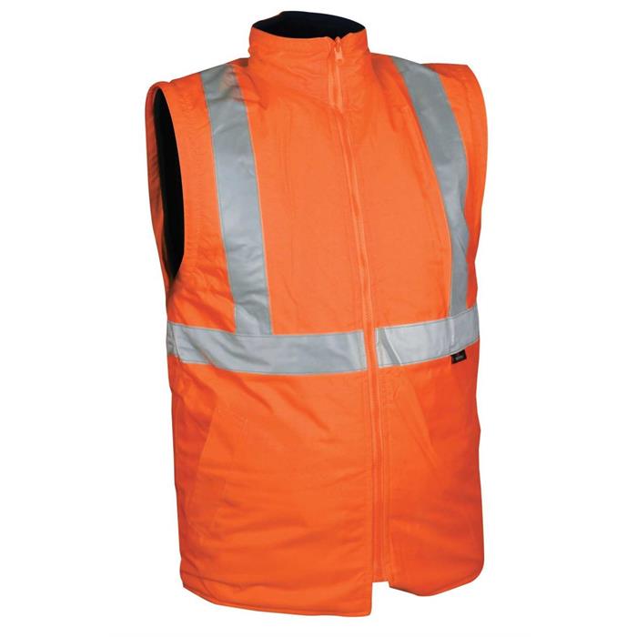 Vizwell Parka 5in1 Reflektörlü (Turuncu/Mavi) 