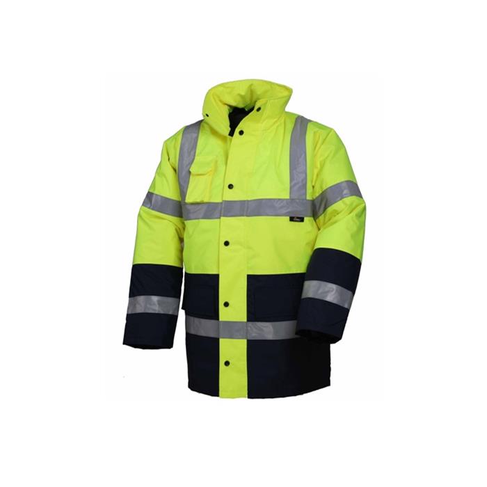Vizwell Parka Reflektörlü (Sarı/Lacivert) 